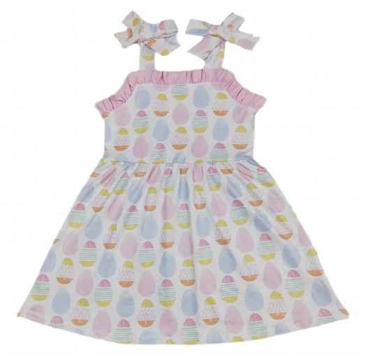 GIRLS EASTER EGG DRESS