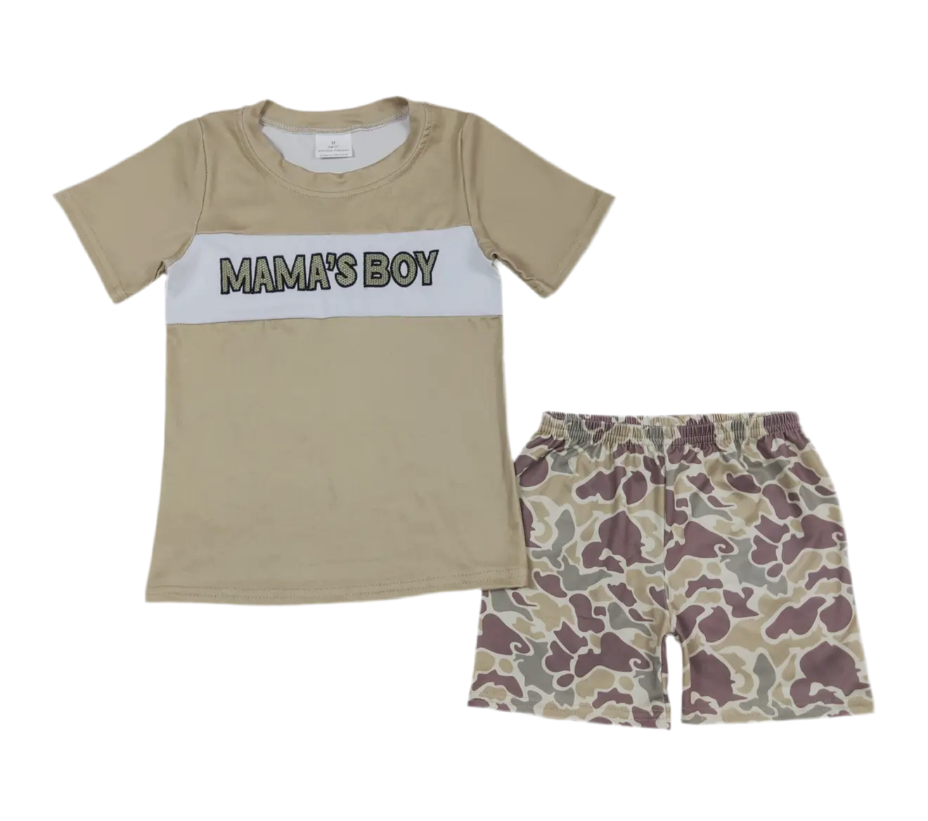 Camo Mommas Boy Set